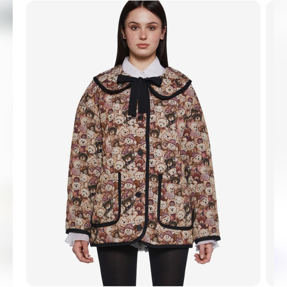 Coat Teddy Bear